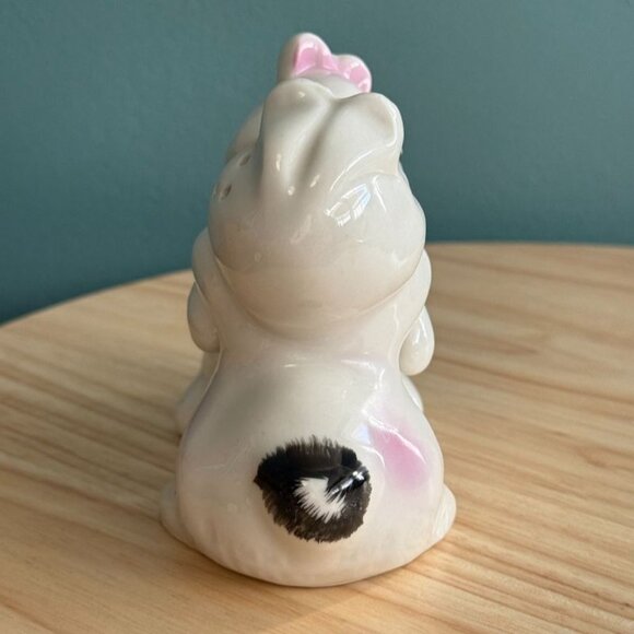 Vintage 1950's Van Tellingen Bunny Hugging Salt Pepper Shakers Set Retro Kitsch - Picture 5 of 10